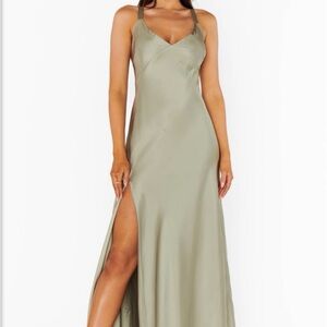 Show Me Your MuMu Sage Maxi Dress